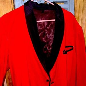 Vintage men’s smoking jacket 1950s